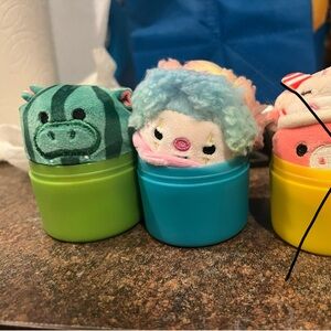 Damaris and Declan squishmallow 2.5 capsules